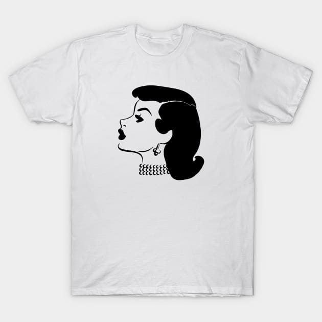 Profile T-Shirt by linesdesigns